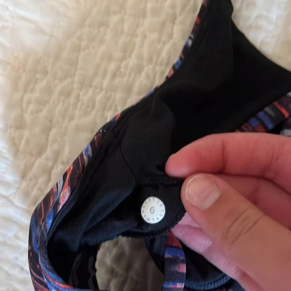 Lululemon Energy Sports Bra Multicolored Striped Size - Picture 5 of 5